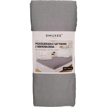 Prostěradlo Prostěradlo s gumou Smukee satén 200 x 200 cm