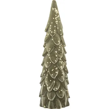 Vánoční dekorace Zelený vánoční stromeček, vánoční dekorace, ozdobná figurka Altom Design 22 cm