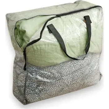 Povlečení TAŠKA OBAL NA NÁKUPY CESTOVNÍ POVLEČENÍ PEŘINU POLŠTÁŘE 65x22x65 cm