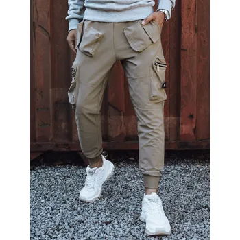 Pánské kalhoty cargo UX4300 Barva: Béžová, Velikost: S