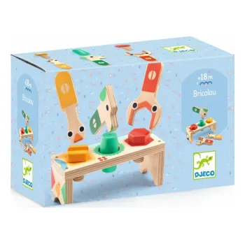 Dřevěný stůl pro malé kutily