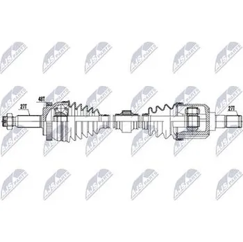 Hnací hřídel - poloosa NTY NPW-HY-654