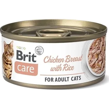 Krmivo pro kočku Konzerva Brit Care Cat Chicken Breast with Rice 70 g