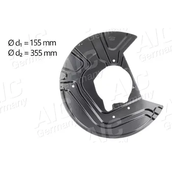 Autodíl AIC Ochranný plech proti nečistotám brzdového kotouče Původní kvalita AIC AIC 55909