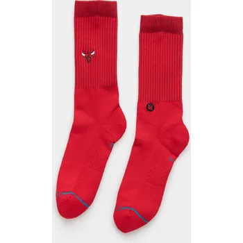 Pánská móda Stance Bulls Badged Crew (red) L, červená