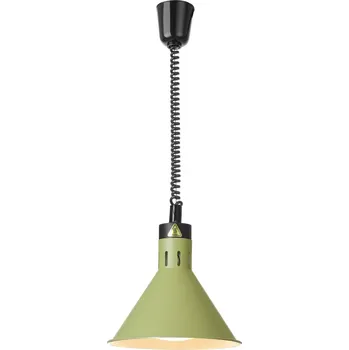 Tepelná izolace Kuželová tepelná lampa Rise and Fall, HENDI, Zelená, 230V/250W, 275x(H)250mm | 273920