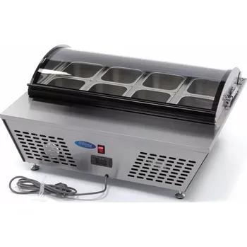 Maxima Saladette - stolní - 67L - 8 x 1/6 GN | 09400870