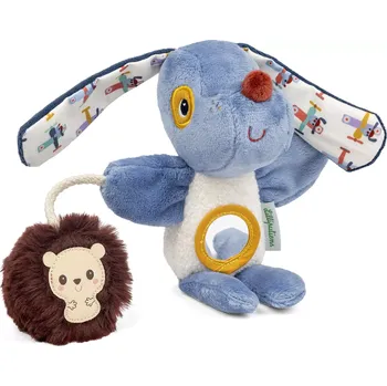 plyšák Lilliputiens maňásek s aktivitami pejsek Jules