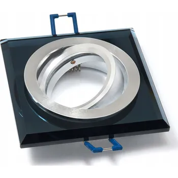 Stropní zapuštěné svítidlo Koloreno 10 W GU10 9 cm černé