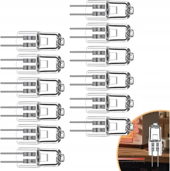 Žárovka HALOGENOVÁ ŽÁROVKA HALOGEN G4 20W 12V ŽÁROVKA 12 ks