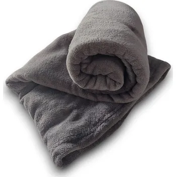 Prostěradlo Deka b24h polar 140 cm x 200 cm šedá