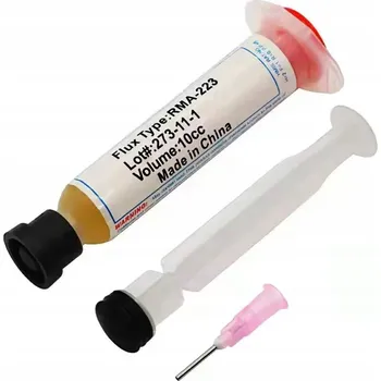 Páječka PÁJECÍ PASTA GEL TAVIDLO -223 FLUX, pájecí gel, lepidlo, jehla 19G NZ32