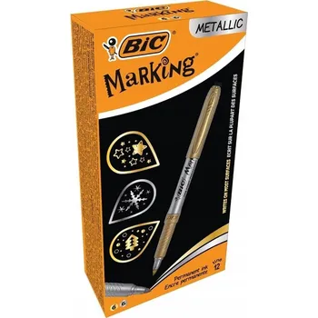 Permanentní popisovač bílý BIC 1 ks