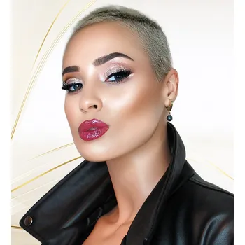 Náušnice Foxette Náušnice z chirurgické oceli Pearls of Darkness - Originální F-1123