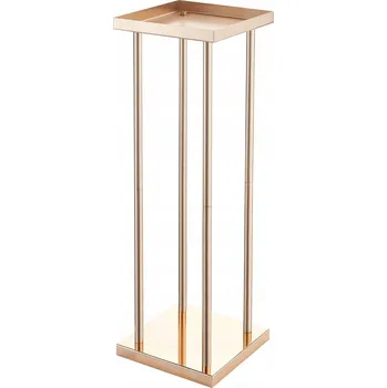 Stojan na květiny Stojan na květiny Svatební 10 Ks 20x20x60 cm, nosnost 15 kg, s kovovou policí