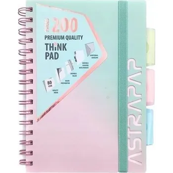 Sešit Kostkovaný sešit A5 Astra 100 listů