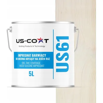 Olej na dřevo IMPREGNACE NA DŘEVO EXTRA BARVA S VOSKY, CHRÁNÍ BARVY, JEDNA VRSTVA, UV OCHRANA, BÍLÁ 5L