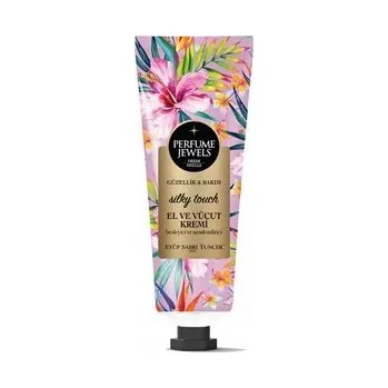 Tělový krém EYÜP SABRİ TUNCER PERFUME JEWELS Krém na tělo a ruce "Dotek hedvábí" 50 ml