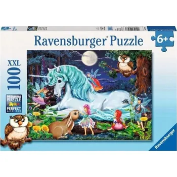 Puzzle Puzzle Ravensburger 100 dílků Puzzle Kouzelný les 100