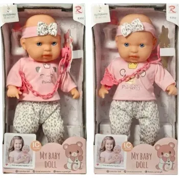 Panenka PANENKA MY BABY DOLL MIMINKO SE ZVUKEM A DOPLŇKY DUDLÍK LÁHEV SWEDE