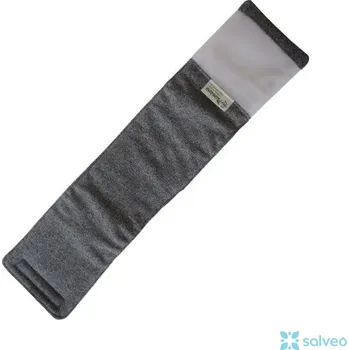 Priessnitzův zábalový pás na krk pro dospělé šedá vel. 2 (45-55/9 cm výška) Mamavis 1 ks