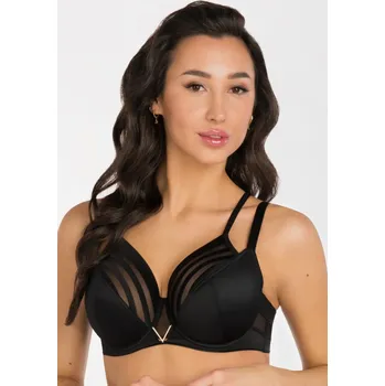 Dámská móda Dámská podprsenka K810 Yoko Černá - Gorsenia černá 90B