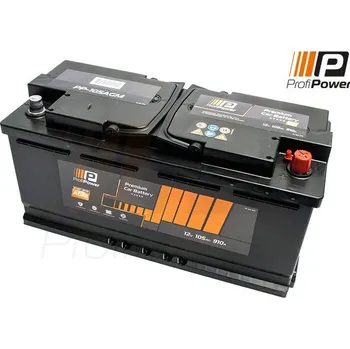 Autobaterie startovací baterie ProfiPower PP-1050 AGM
