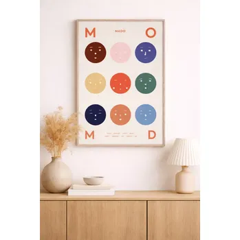 Plakát Paper Collective Nine Moods by All The Way To Paris