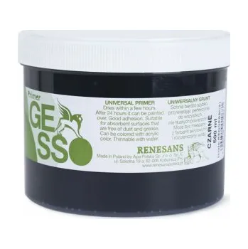 Výtvarná barva Šeps akrylový černý Renesans 1200ml / 1800g