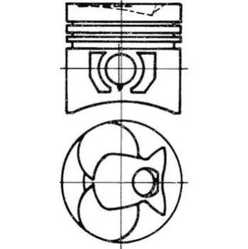 Autodíl Píst KOLBENSCHMIDT 93444620