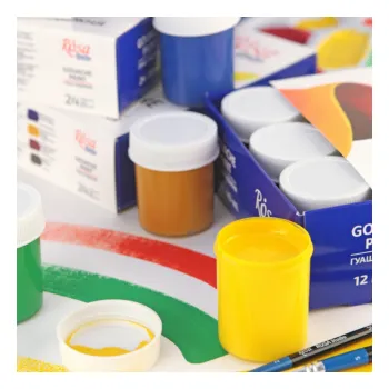 Výtvarná barva Sada kvašových barev Rosa 12x20ml