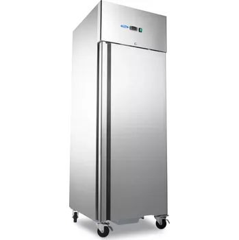 Chlazení Maxima Lednice - 600 l - 3 nastavitelné police (2/1 GN) - nerezová ocel - na kolečkách | 09400003