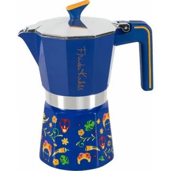 Moka konvice Pedrini 6TZ FRIDA KAHLO, blau