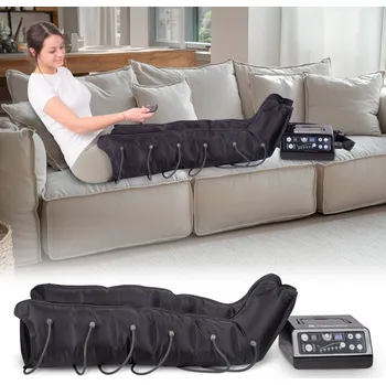 Masážní přístroj inSPORTline Kompresní masážní systém Compisimo s kompresními nohavicemi XXL (125x76 cm)