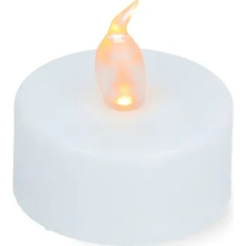 Svíčka Sada LED čajových svíček - KC008 - 37,2x36,6 mm - teplá žlutá - 12 ks - Bambu Lab