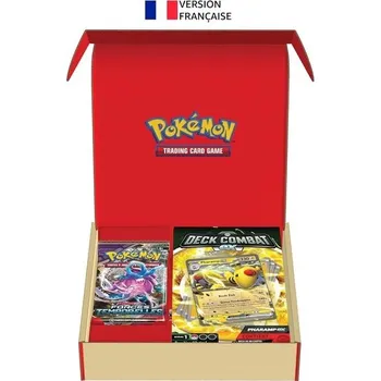 Hračka Pokémon: Pharamp-ex Combat Deck a 2 boostery z Pokémon TCG (balíček s 60 kartami připravený k