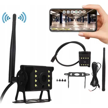 IP kamera Couvací kamera bezdrátová HD 12V-24V s Wi-Fi, noční vidění