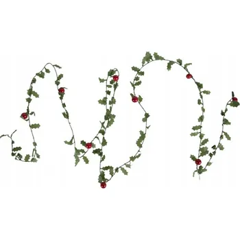 Vánoční dekorace Zelená vánoční girlanda Annechien - 300 cm