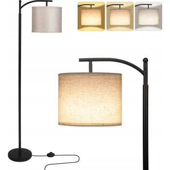 Stojací lampa STOJACÍ LAMPA LED S REGULACÍ JASU 175 CM DO OBÝVÁKU LOFT BOHO