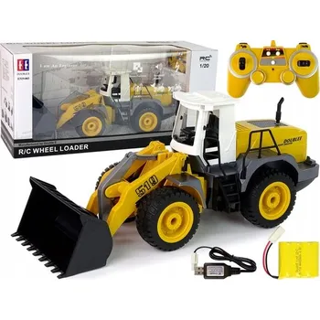 autíčko R/C Bagr-Nakladač 1:20 se Zvedacím Ramenem