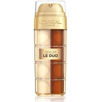 L’Oréal Paris Age Perfect Siero Le Duo dvoufázové omlazující sérum pro rozjasnění a vyhlazení pleti 30 ml