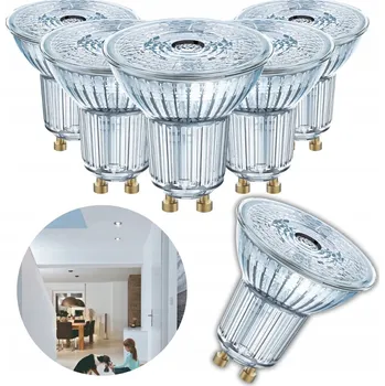 Žárovka 5x LED žárovka GU10 4,5W 2700K STÍMITELNÁ OSRAM