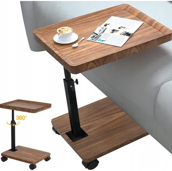 Konferenční stolek Stolek Bedee 30 x 3 x 80 cm, tmavý beton