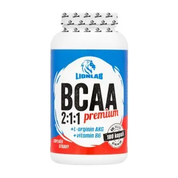 Aminokyselina Lionlab BCAA 2:1:1 Premium XXL 180 kapslí