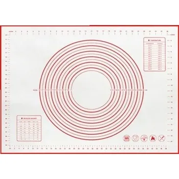 Váleček na těsto Silikonová pečicí podložka 29 x 26 cm Kuchyňská podložka na pečení hnětení těsta ochranu pracovní plochy opakované použití