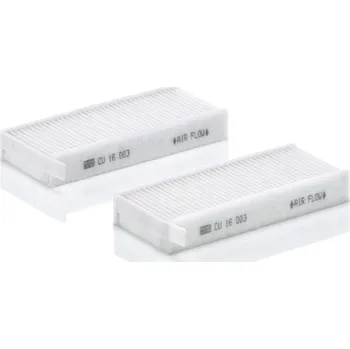 Ventilátor topení a klimatizace Filtr, vzduch v interiéru MANN-FILTER CU 16 003-2