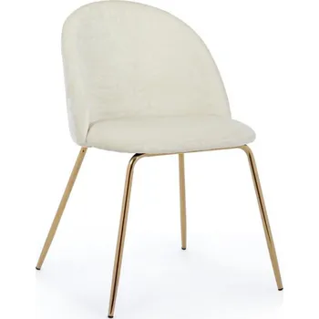 Jídelní židle BIZZOTTO Sametová jídelní židle TANYA bílá 0733304AA