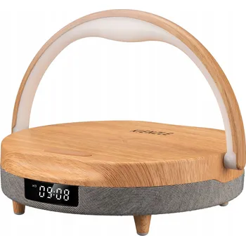 Budík KIENZLE LED Budík s bezdrátovým nabíjením a Bluetooth reproduktorem