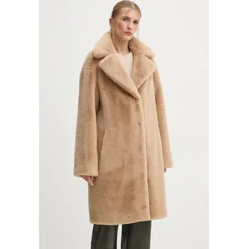 Dámský kabát Kabát Stand Studio Camille Cocoon Coat 61137.9070 hnědá 82X, vel. 40