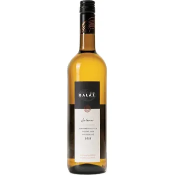 Víno Vinařství Baláž Solaris 2025 pozdní sběr polosladké 0,75 l